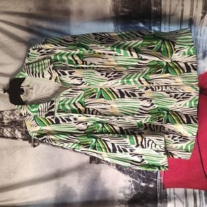 Links Green/White Jacket